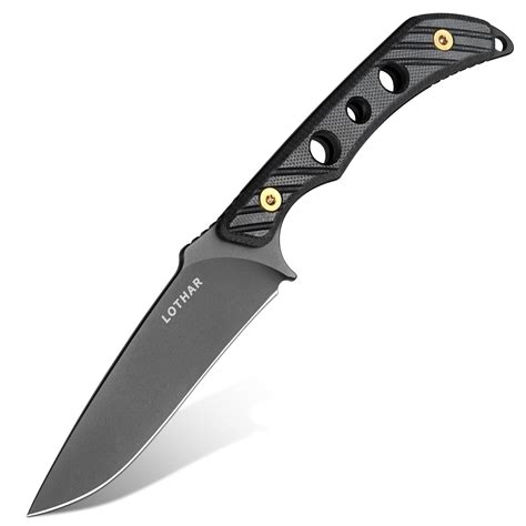 Lothar Fox Small Edc Fixed Blade Knife 3 38 D2 | Desertcart INDIA