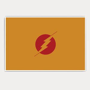 The Flash Cool Epic Sign (18x12) Paper Print - Abstract posters in ...