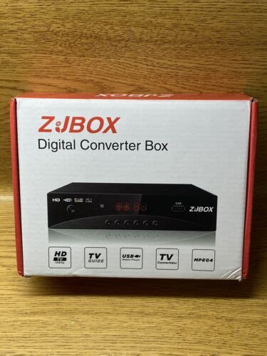 Digital TV Converter Box, ATSC Cabal Box - ZJBOX for | Ubuy India