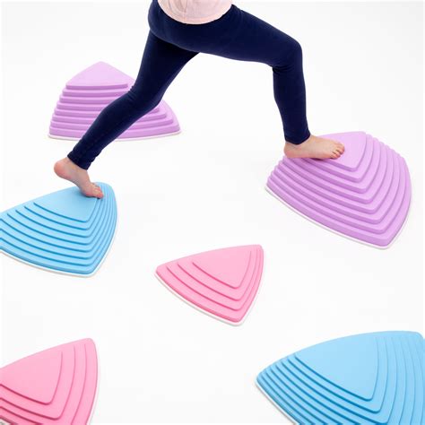 Buy JumpOff Jo - RockSteady Stepping Stones For Kids, Set of 6 - Spring ...