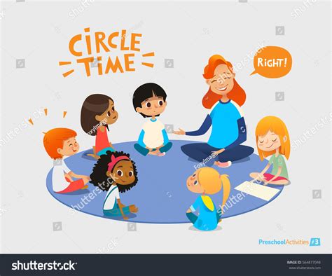 6,102 Circle Time Children Images, Stock Photos & Vectors | Shutterstock