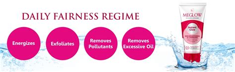 Meglow Instant Glow Fairness Face Wash for Women - Combo Pack of 3, 70g ...