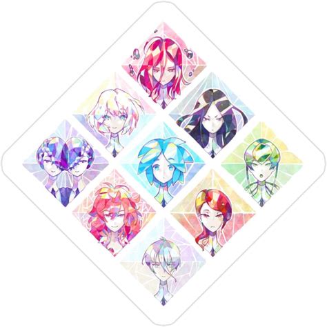 Rangerpolocon Houseki No Kuni Gems Laptop Decals - Set of 3 India | Ubuy