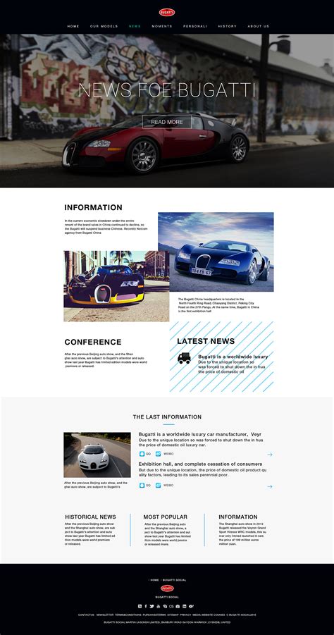 汽车展示类官网 |网页|企业官网|要小佳 - 原创作品 - 站酷 (ZCOOL)