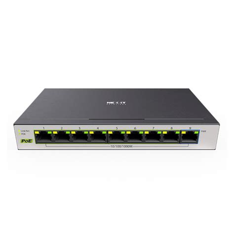Nexxt Solutions Infrastructure - Switch - Gigabit Ethernet - 9 X 10/100 ...
