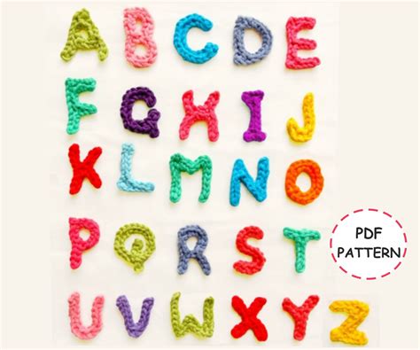 Image result for Crochet Alphabet Tutorials