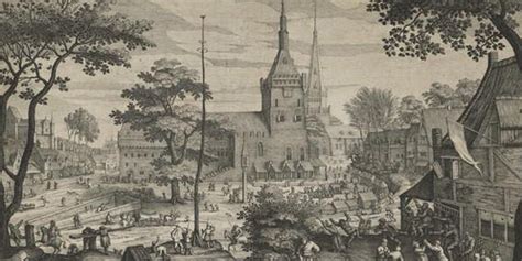 Hendrick Hondius, View of a Village with a Peasants' Feast ('Schelle ...