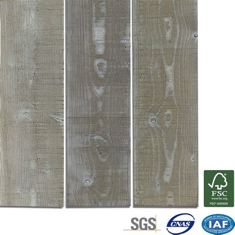 Buy Wood Wall Panels Grey, Solid Wood Planks DIY Easy Peel and Stick ...