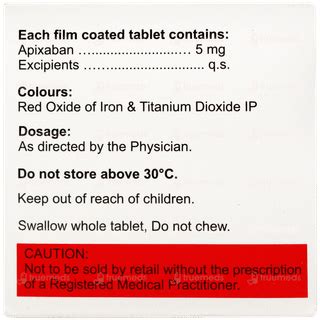 Apigy 5 MG Tablet: Uses, Side Effects, Price & Substitutes