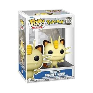 Funko Pop! Games: Pokemon - Meowth - Meowth - Collectible Vinyl Figure ...