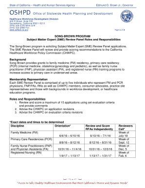 Fillable Online Healthcare Workforce Development Division Fax Email ...