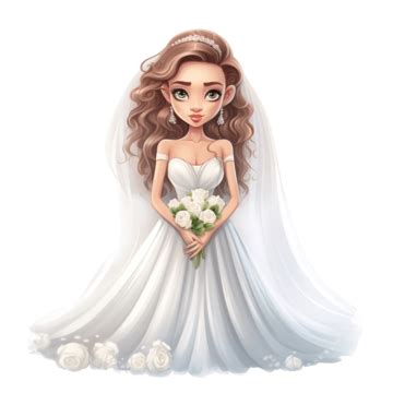 Image result for Cartoon Bride