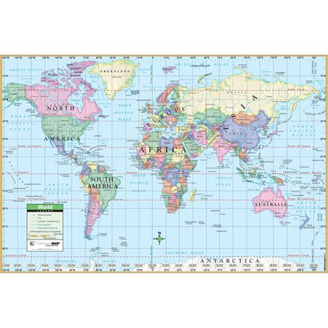 Image result for Basic Map of World
