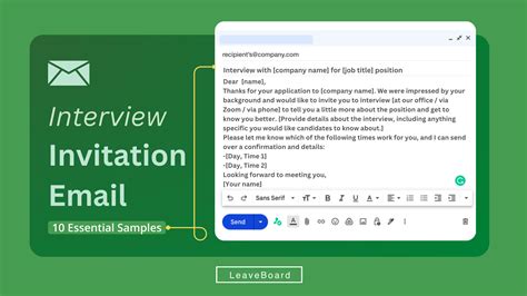 Image result for Interview Invitation Letter Sample