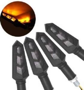 QUIRKY ZONE Front, Rear LED Indicator Light for Hero, Honda, Bajaj ...