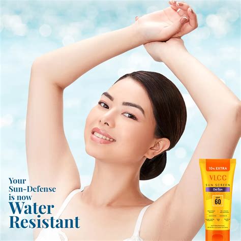 Buy Best De-Tan Water Resistant SPF 60 PA+++ Sunscreen Gel Cream - 100 ...