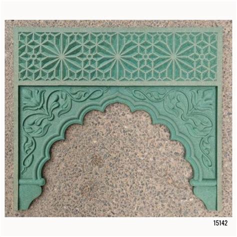15142 Customised MDF/HDHMR God & Temple 3D Wall Panel – M Cube Spaces