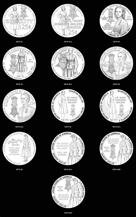 2024 American Women Quarter Candidate Designs Unveiled
