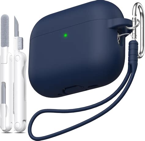 MHYALUDO for AirPods Pro 3 Case 2025, Military Grade Soft Silicone ...