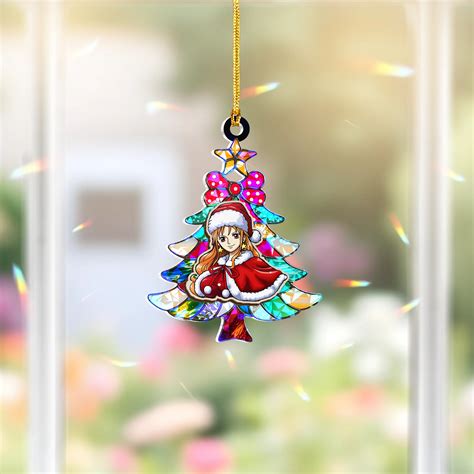 Wood and Shattered Glass Hologram Ornaments Anime Collection - AnimeBape