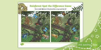 Printable Spot-The-Difference Puzzles And Pictures - Twinkl