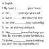 Write a composition about myself in French language - Brainly.in