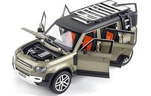 Defender Diecast Metal Pullback Openable Doors Toy Cars 1:24 with ...