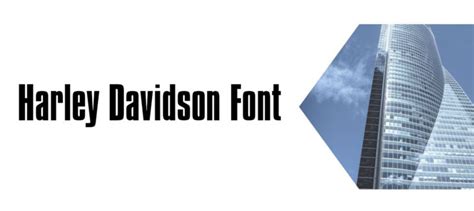 Harley Davidson Font Free Download