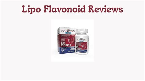 Lipo Flavonoid Reviews: Does This Supplement Really Help with Tinnitus | RatingFacts
