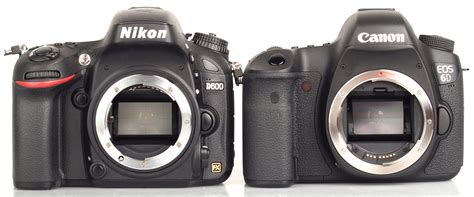 Canon Vs Nikon - Which One To Choose: Canon EOS 6D vs Nikon D600 DSLR ...