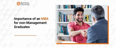Importance of MBA for Non-Management Graduates | Sunstone Blog