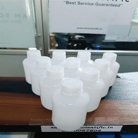 Affordable Price Reagent Bottle Wide Mouth 125ML, Plastic Circular Leak ...