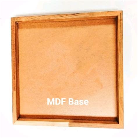 TeakWood Floating Frame / Varmala Preservation Frame Base MDF