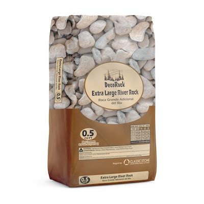 River rock Brown Landscaping Rock at Lowes.com