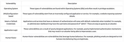 Image result for Types of Vulnerabilities Try Hack Me