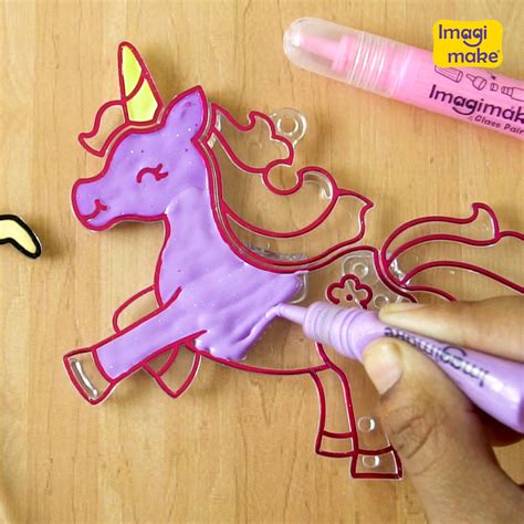 Window Art Princess & Unicorn – Imagimake