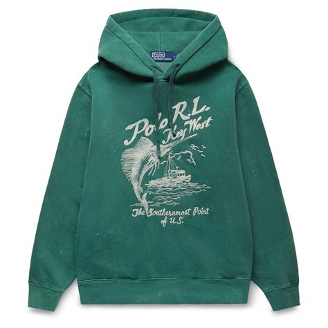 KEY WEST HOODIE - VERANO GREEN / S