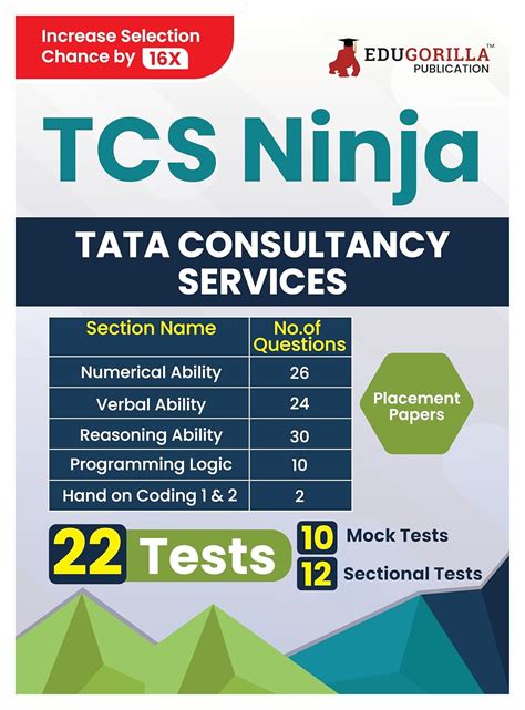 Buy EduGorilla TCS Ninja Preparation Book 2024 - 10 Full Length Mock ...