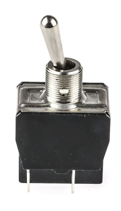 Y12CP APEM | APEM Toggle Switch, Panel Mount, On-Off, DPST, Tab ...