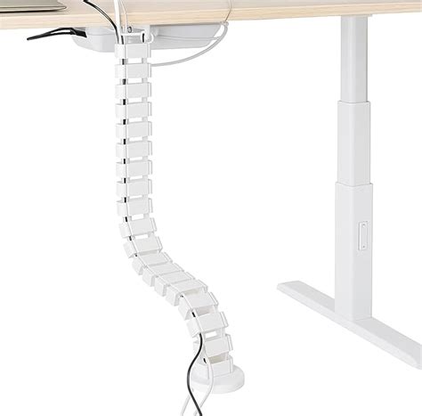 Cable Management Kit, Quad Entry Flexible Spine Wire Organizer, Cord ...