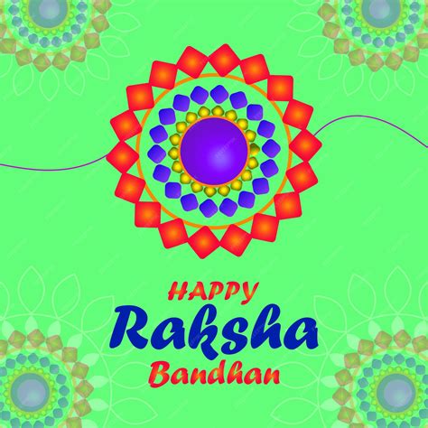 Happy raksha bandhan vector illustration hand draw creative design ...