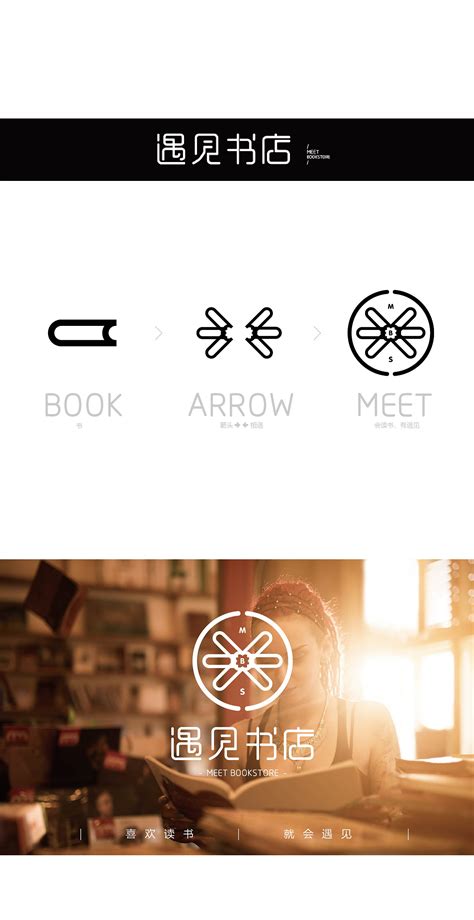 书店logo改造|平面|字体/字形|Jay拾光 - 原创作品 - 站酷 (ZCOOL)