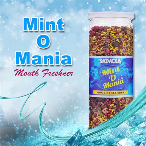 Satmola Mint-O-Mania Refreshing Mint Candy Delight 220g – SATMOLA