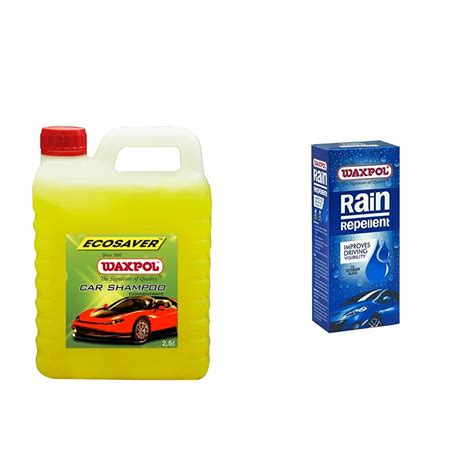 Waxpol Ecosaver Car Shampoo Concentrate - 2.5 LTR. (for Bucket, Foam ...