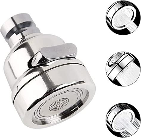 SHIDHMI Tap Extender for Kitchen Sink,360° Rotatable Splash Filter ...