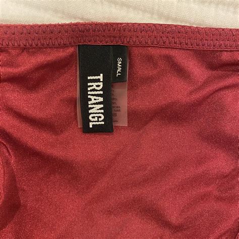 Women's Burgundy and Red Swimsuit-one-piece | Depop