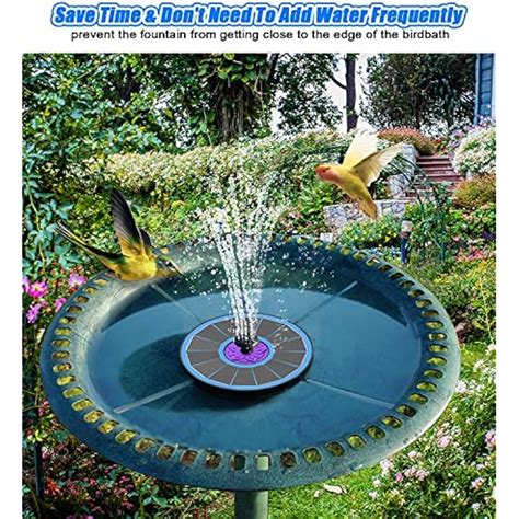 SZMP Solar Fountain 3.5W Bird Bath Fountains with India | Ubuy