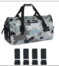 STHIRA® Motorcycle Tail Bag Motorcycle Saddlebag Large 46L 500D ...