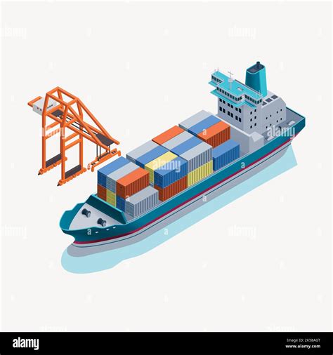 Cargo Ship Clipart
