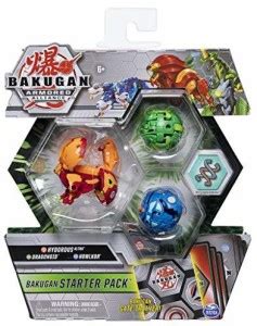Bakugan Starter Pack 3-Pack, Hydorous Ultra, Armored Alliance ...